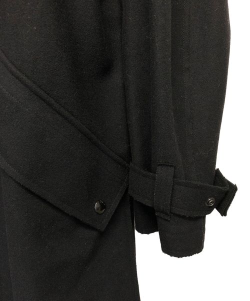 PALTO（パルト）Palto (パルト) メルトンコート ブラック サイズ:46の古着・服飾アイテム