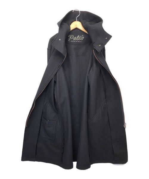 PALTO（パルト）Palto (パルト) メルトンコート ブラック サイズ:46の古着・服飾アイテム