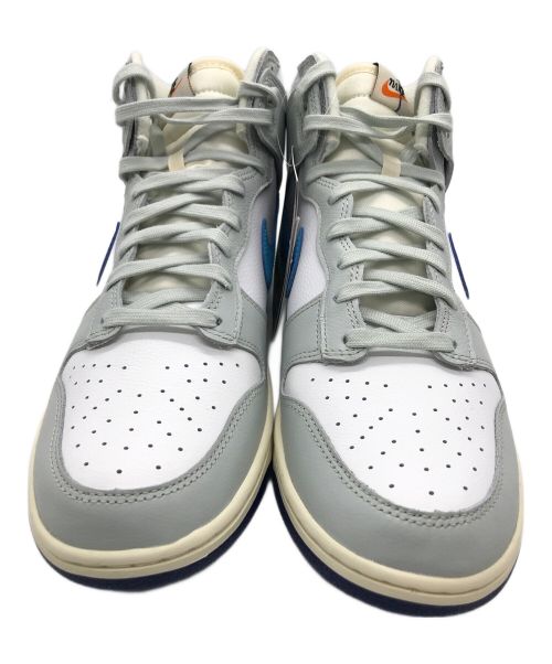 NIKE（ナイキ）NIKE (ナイキ) DUNK HI RETRO SE ホワイト×グレー サイズ:28.5cmの古着・服飾アイテム