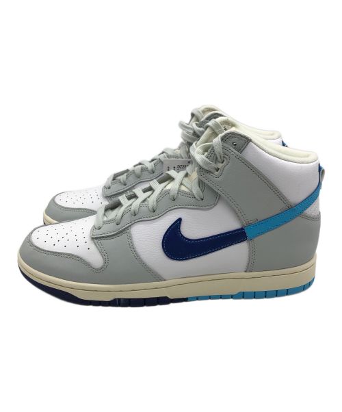NIKE（ナイキ）NIKE (ナイキ) DUNK HI RETRO SE ホワイト×グレー サイズ:28.5cmの古着・服飾アイテム