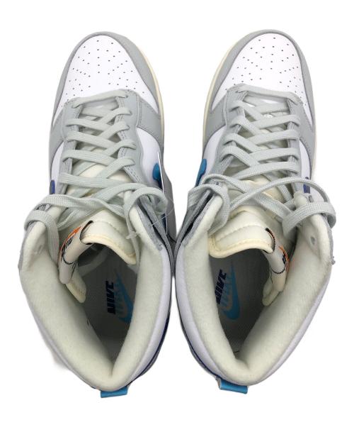 NIKE（ナイキ）NIKE (ナイキ) DUNK HI RETRO SE ホワイト×グレー サイズ:28.5cmの古着・服飾アイテム
