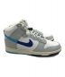 中古・古着 NIKE (ナイキ) DUNK HI RETRO SE ホワイト×グレー サイズ:28.5cm：9000円