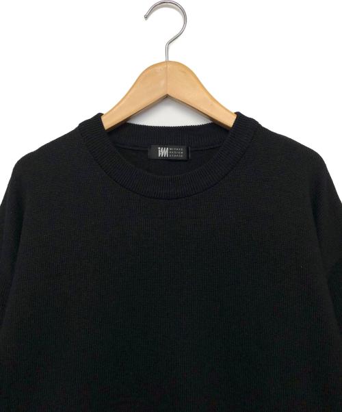 MIYAKE DESIGN STUDIO（ミヤケ デザイン スタジオ）MIYAKE DESIGN STUDIO (ミヤケ デザイン スタジオ) ニット ブラック サイズ:Lの古着・服飾アイテム