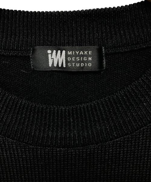 MIYAKE DESIGN STUDIO（ミヤケ デザイン スタジオ）MIYAKE DESIGN STUDIO (ミヤケ デザイン スタジオ) ニット ブラック サイズ:Lの古着・服飾アイテム