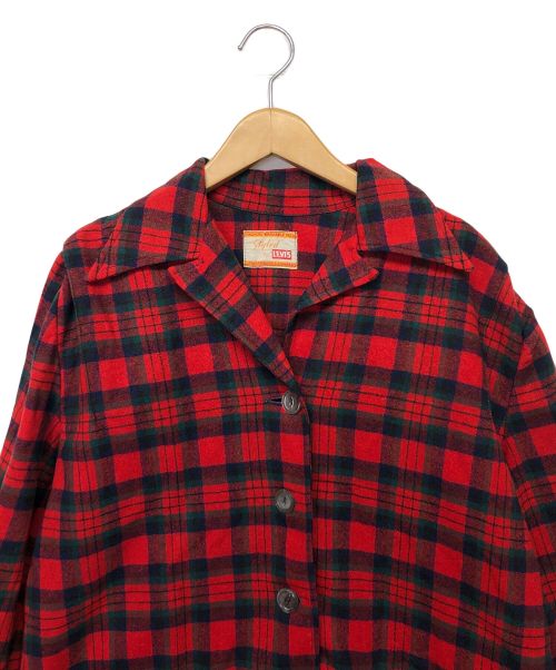 STYLED BY LEVIS（STYLED BY LEVIS）STYLED BY LEVIS (STYLED BY LEVIS) シャツ レッド サイズ:不明の古着・服飾アイテム