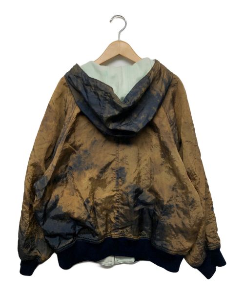 I.S.chisato tsuumori design（I.S.chisato tsuumori design）I.S.chisato tsuumori design (I.S.chisato tsuumori design) リバーシブルジャケット ホワイト×ブルー サイズ:Mの古着・服飾アイテム