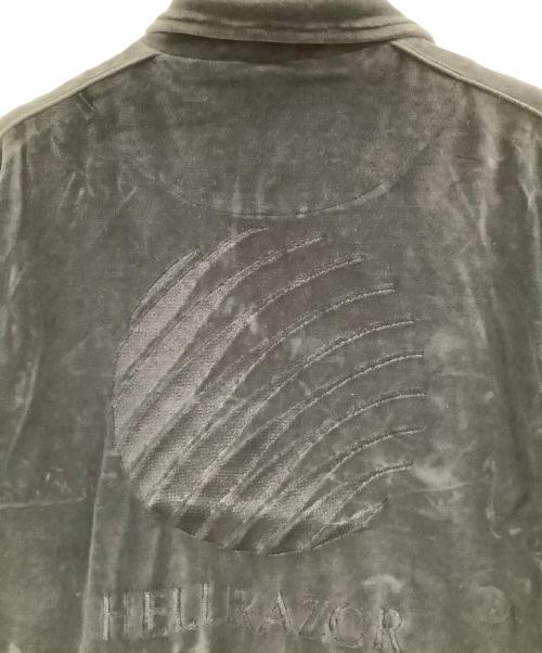 HELLRAZOR（ヘルレイザー）HELLRAZOR (ヘルレイザー) HELLRAZOR　フルジップブルゾン ブラック サイズ:Mの古着・服飾アイテム