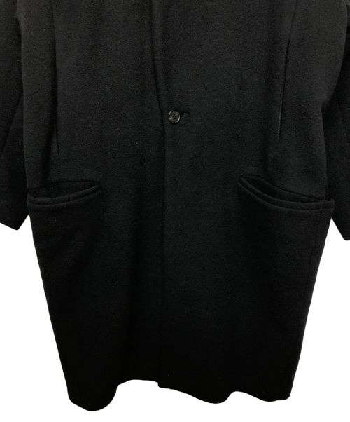 ATENLIER BETON（ATENLIER BETON）ATENLIER BETON (ATENLIER BETON) ロングコート ブラック サイズ:４の古着・服飾アイテム