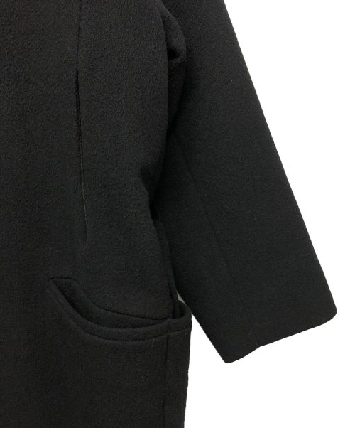 ATENLIER BETON（ATENLIER BETON）ATENLIER BETON (ATENLIER BETON) ロングコート ブラック サイズ:４の古着・服飾アイテム