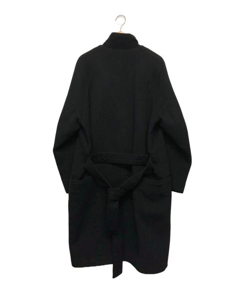 ATENLIER BETON（ATENLIER BETON）ATENLIER BETON (ATENLIER BETON) ロングコート ブラック サイズ:４の古着・服飾アイテム