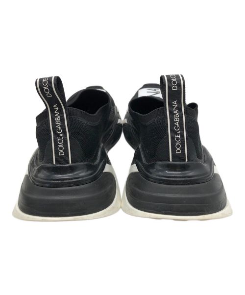 DOLCE & GABBANA（ドルチェ＆ガッバーナ）DOLCE & GABBANA (ドルチェ＆ガッバーナ) ファストスニーカー ブラック サイズ:25cmの古着・服飾アイテム