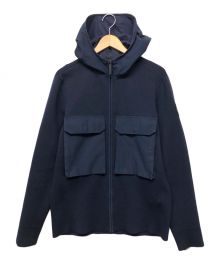 CANADA GOOSE（カナダグース）の古着「ウールジップパーカー」｜ネイビー
