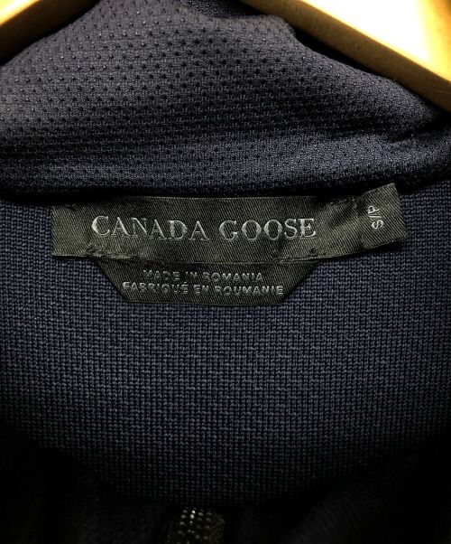 CANADA GOOSE（カナダグース）CANADA GOOSE (カナダグース) ウールジップパーカー ネイビー サイズ:Sの古着・服飾アイテム