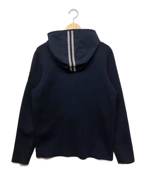 CANADA GOOSE（カナダグース）CANADA GOOSE (カナダグース) ウールジップパーカー ネイビー サイズ:Sの古着・服飾アイテム