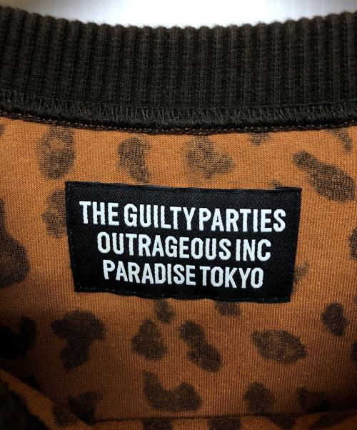 WACKO MARIA（ワコマリア）WACKO MARIA (ワコマリア) スウェット オレンジ×ブラウン サイズ:Mの古着・服飾アイテム