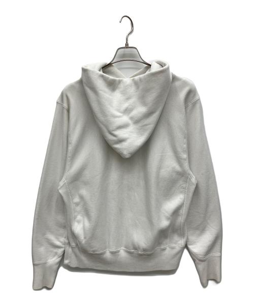 ATON（エイトン）ATON (エイトン) プルオーバーパーカー ホワイト サイズ:Mの古着・服飾アイテム