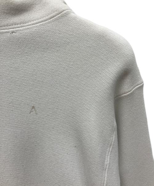 ATON（エイトン）ATON (エイトン) プルオーバーパーカー ホワイト サイズ:Mの古着・服飾アイテム