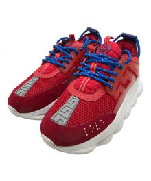 VERSACE（ヴェルサーチェ）の古着「スニーカー」｜レッド×ブルー