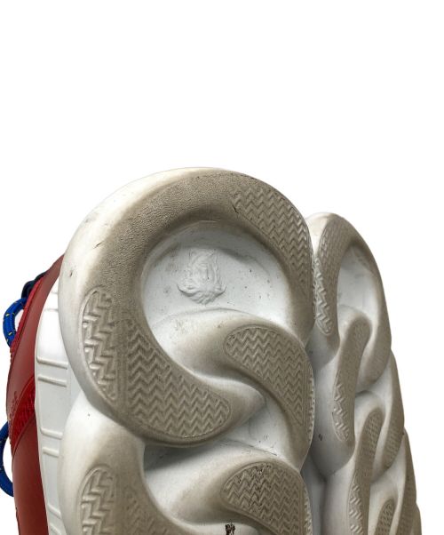 VERSACE（ヴェルサーチェ）VERSACE (ヴェルサーチ) スニーカー レッド×ブルー サイズ:43の古着・服飾アイテム