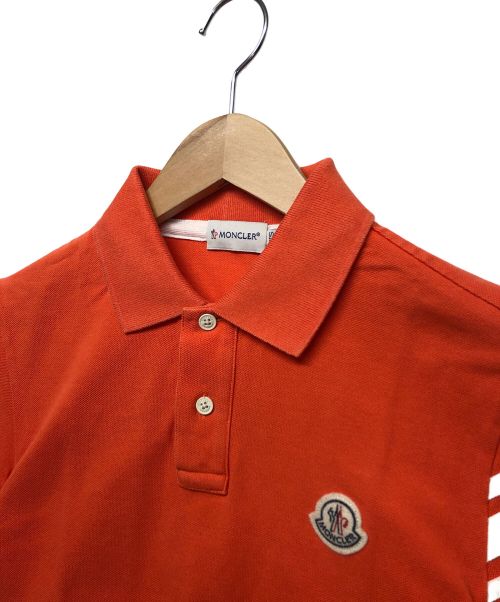 MONCLER（モンクレール）MONCLER (モンクレール) ポロシャツ オレンジ サイズ:XSの古着・服飾アイテム