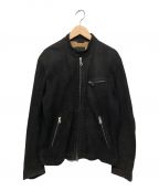 Cinquantaチンクワンタ）の古着「ライダースジャケット」｜ブラウン