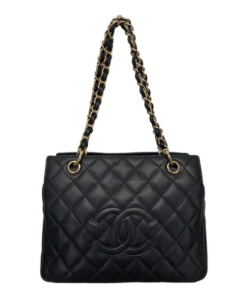 CHANEL（シャネル）CHANEL (シャネル) マトラッセ　ハンドバッグ ブラックの古着・服飾アイテム