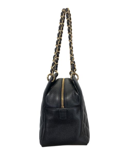 CHANEL（シャネル）CHANEL (シャネル) マトラッセ　ハンドバッグ ブラックの古着・服飾アイテム