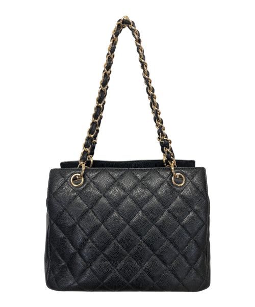 CHANEL（シャネル）CHANEL (シャネル) マトラッセ　ハンドバッグ ブラックの古着・服飾アイテム