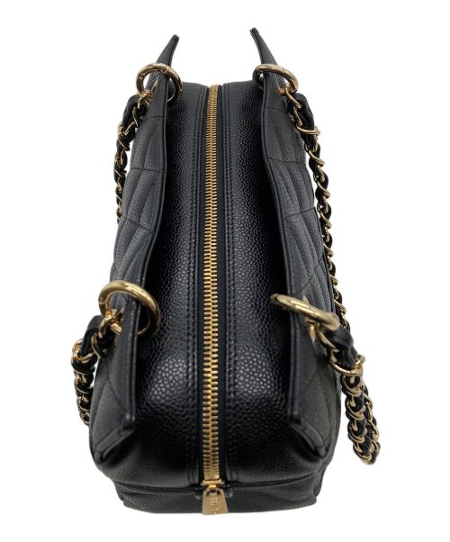 CHANEL（シャネル）CHANEL (シャネル) マトラッセ　ハンドバッグ ブラックの古着・服飾アイテム
