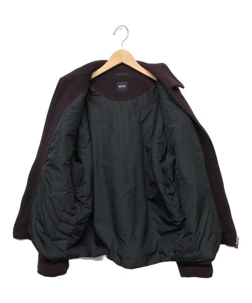 BOSS（ボス）BOSS (ボス) スイングトップ バーガンディー サイズ:48の古着・服飾アイテム