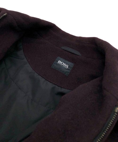 BOSS（ボス）BOSS (ボス) スイングトップ バーガンディー サイズ:48の古着・服飾アイテム