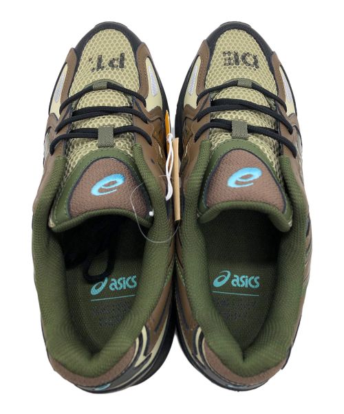 asics（アシックス）asics (アシックス) スニーカー カーキ×ブラウン サイズ:27.5cm 未使用品の古着・服飾アイテム