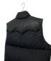 中古・古着 JACKSON WYOMING (ジャクソン) ダウンベスト ブラック サイズ:36：12000円