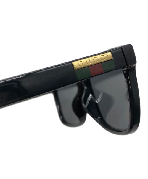 GUCCI（グッチ）GUCCI (グッチ) GG0746SA ブラックの古着・服飾アイテム
