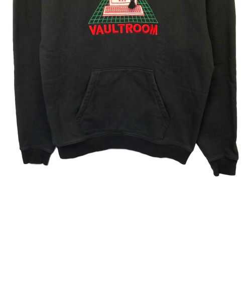 vault room（ボルトルーム）Vault room (ボルトルーム) プルオーバーパーカー ブラック サイズ:Lの古着・服飾アイテム