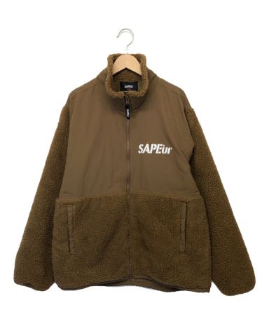中古・古着通販】SAPEur (サプール) ボアジャケット ベージュ サイズ:L