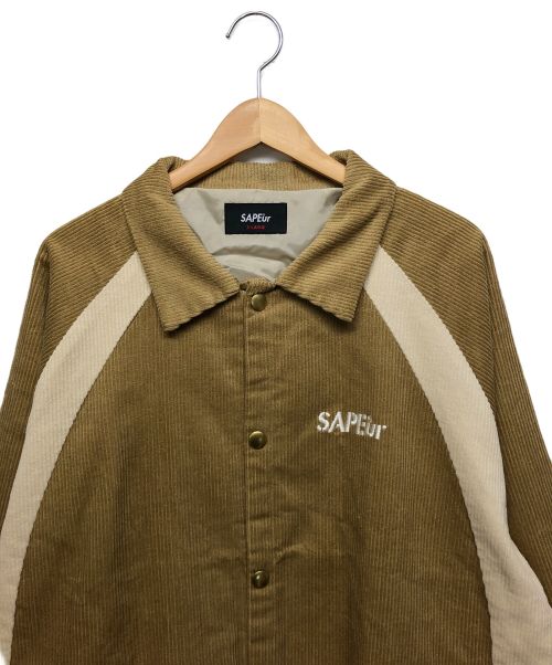 SAPEur（サプール）SAPEur (サプール) コーデュロイジャケット カーキ サイズ:XL 未使用品の古着・服飾アイテム