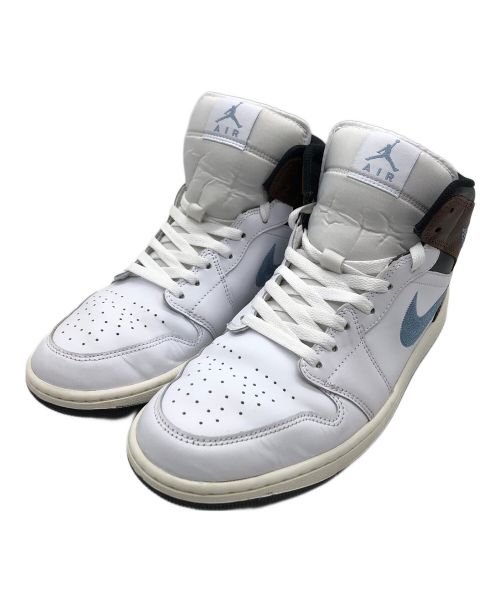 NIKE（ナイキ）NIKE (ナイキ) ハイカットスニーカー ホワイト×ブラウン サイズ:29cmの古着・服飾アイテム