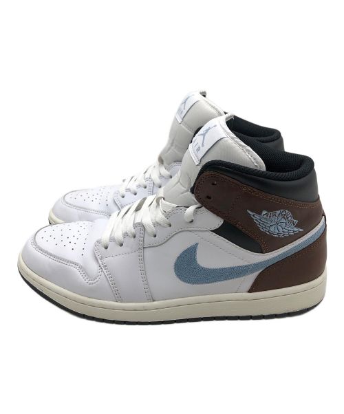 NIKE（ナイキ）NIKE (ナイキ) ハイカットスニーカー ホワイト×ブラウン サイズ:29cmの古着・服飾アイテム