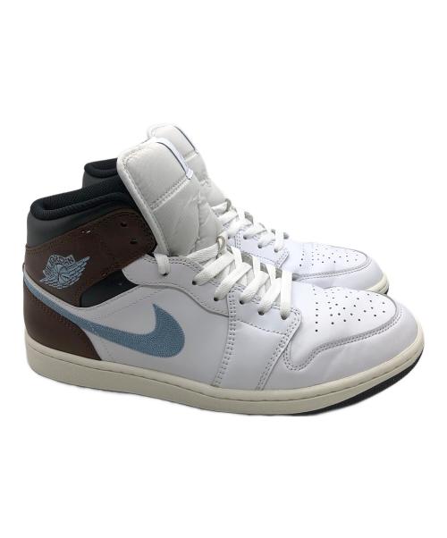 NIKE（ナイキ）NIKE (ナイキ) ハイカットスニーカー ホワイト×ブラウン サイズ:29cmの古着・服飾アイテム