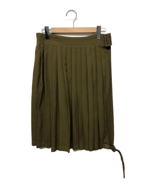 Y's Red Label（ワイズレッドレーベル）Y's Red Label (ワイズレッドレーベル) 巻きスカート オリーブ サイズ:３の古着・服飾アイテム