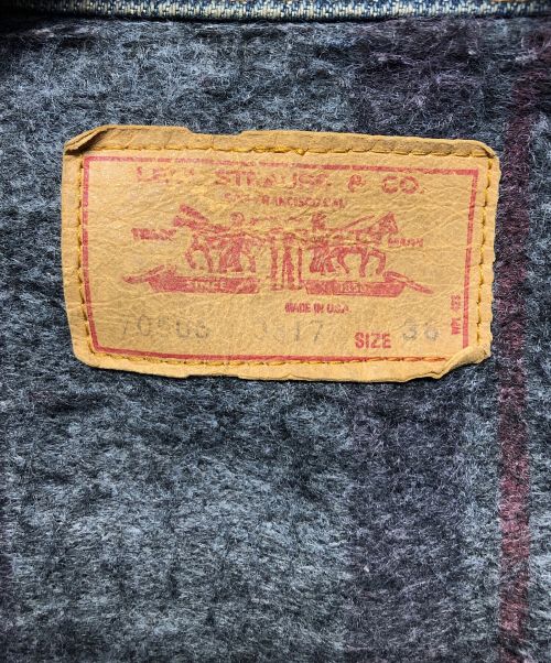 LEVI'S（リーバイス）LEVI'S (リーバイス) デニムジャケット インディゴ サイズ:36の古着・服飾アイテム