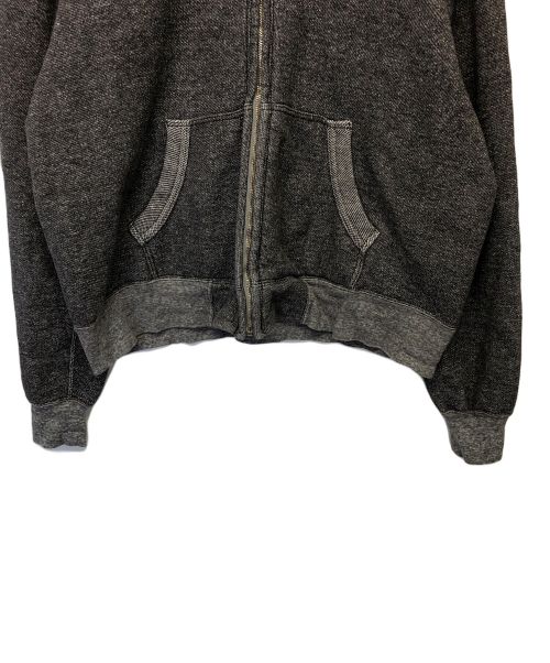 NOBLEMINE（ノーブルマイン）NOBLEMINE (ノーブルマイン) TWIST MOCK SWEAT ZIP PARKA グレー サイズ:40の古着・服飾アイテム