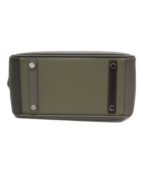 A.D.M.J.（エーディーエムジェイ）A.D.M.J. (エーディーエムジェイ) ハンドバッグ グレーの古着・服飾アイテム