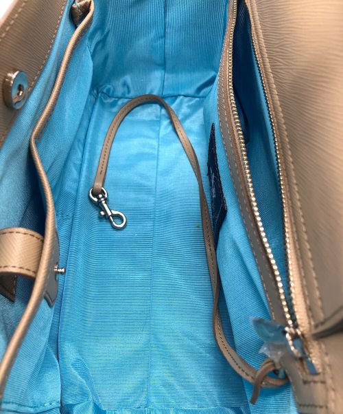 A.D.M.J.（エーディーエムジェイ）A.D.M.J. (エーディーエムジェイ) ハンドバッグ グレーの古着・服飾アイテム