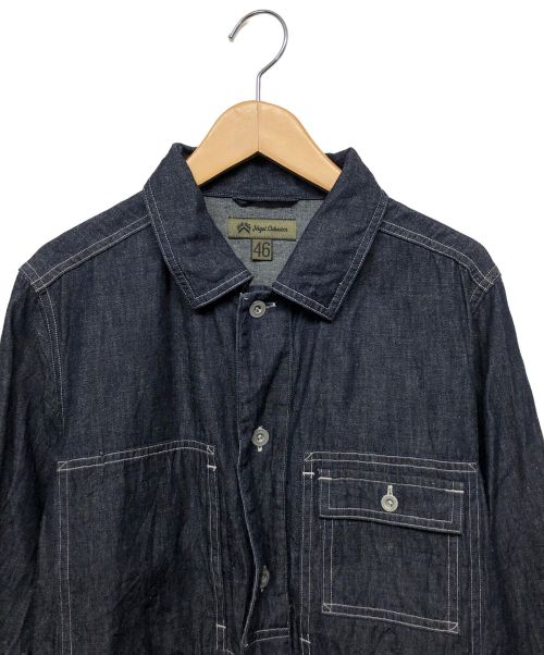 NIGEL CABOURN（ナイジェルケーボン）NIGEL CABOURN (ナイジェルケーボン) デニムシャツ ネイビー サイズ:46の古着・服飾アイテム