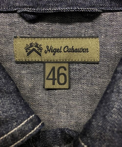 NIGEL CABOURN（ナイジェルケーボン）NIGEL CABOURN (ナイジェルケーボン) デニムシャツ ネイビー サイズ:46の古着・服飾アイテム