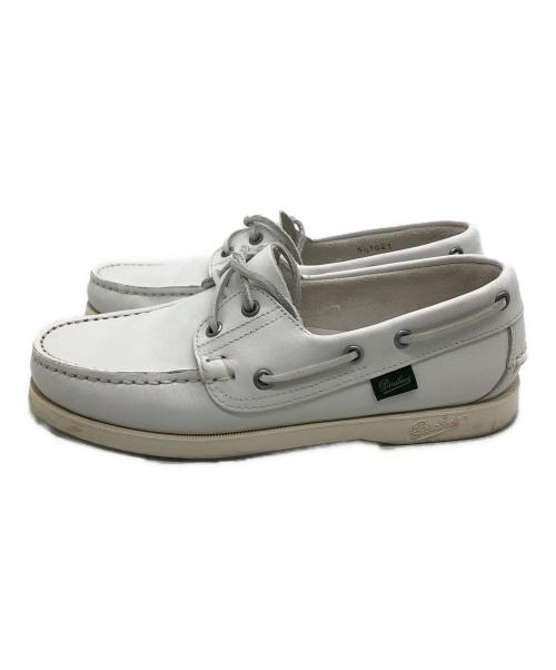 PARABOOT（パラブーツ）PARABOOT (パラブーツ) ローファー ホワイト サイズ:５1/2の古着・服飾アイテム