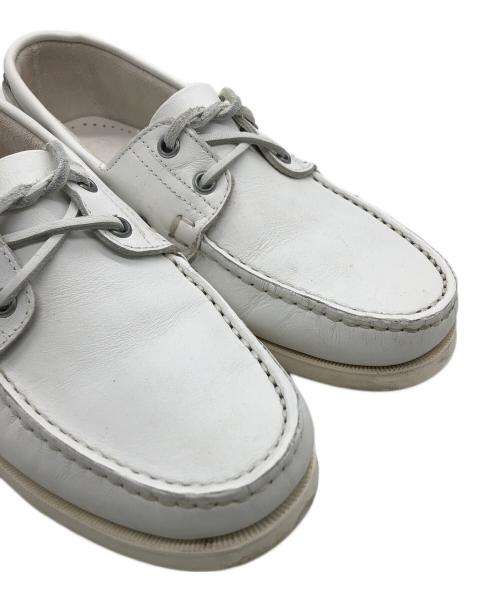 PARABOOT（パラブーツ）PARABOOT (パラブーツ) ローファー ホワイト サイズ:５1/2の古着・服飾アイテム