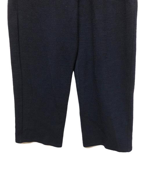 MM6 Maison Margiela（エムエムシックスメゾンマルジェラ）MM6 Maison Margiela (エムエムシックス メゾンマルジェラ) タックパンツ ネイビー サイズ:91cm(W36)の古着・服飾アイテム